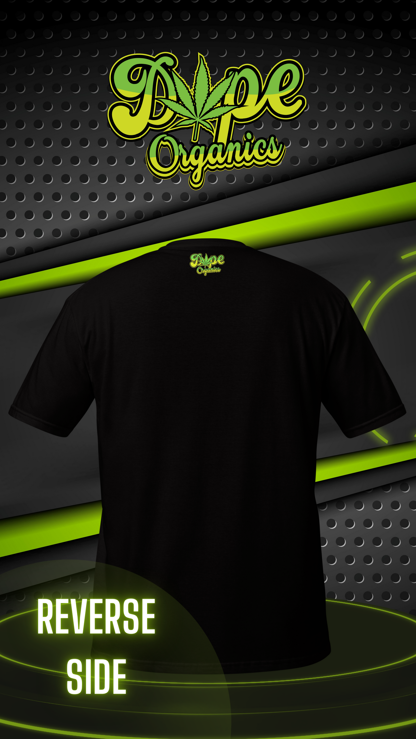 Don't Panic It's Organic - Marijuana Inspired Unisex T-Shirt