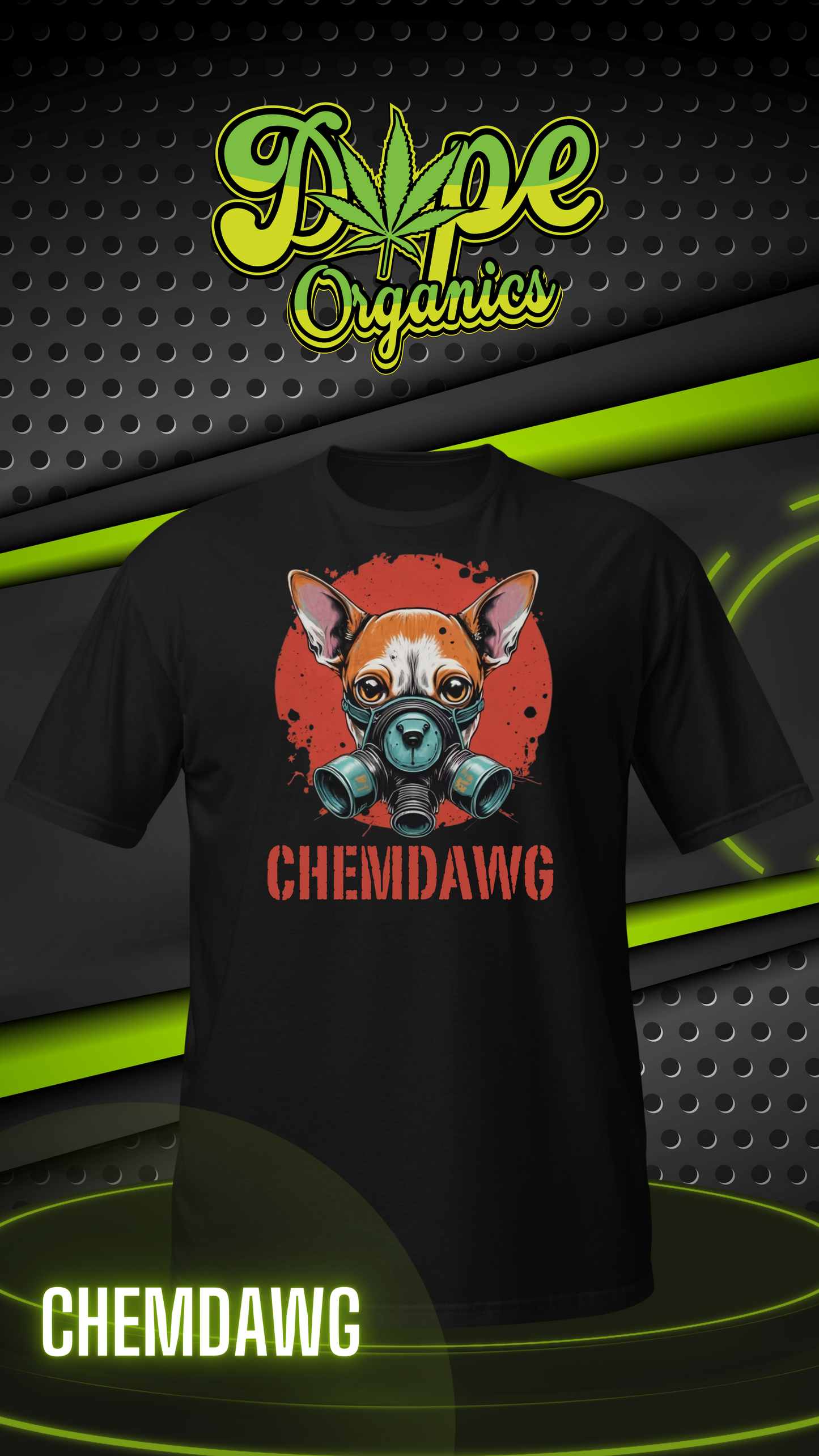 &nbsp;Chemdawg - Marijuana Strain Inspired Unisex T-shirt