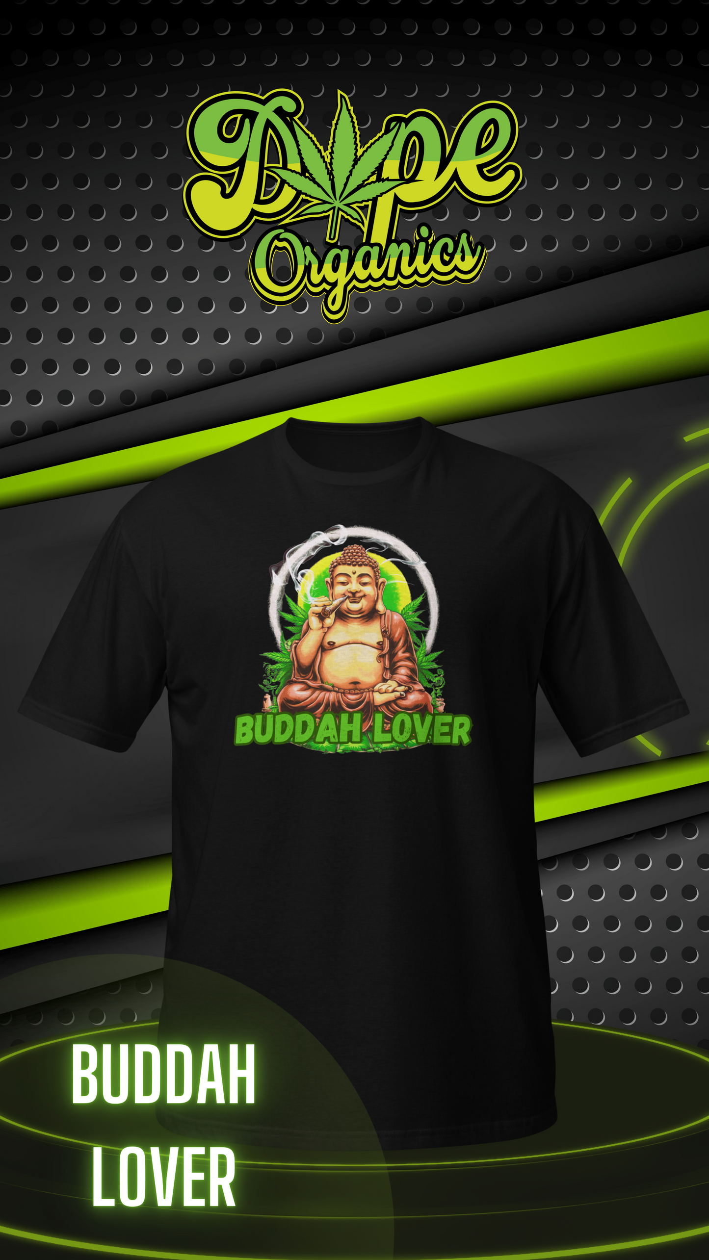 Buddah Kush - Marijuana Strain Inspired Unisex T-Shirt